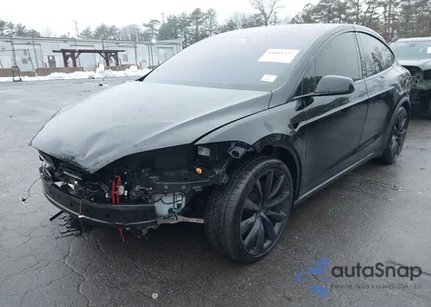 2017 Tesla Model X 100D/75D/90D from USA, damaged, VIN 5YJXCBE26HF064875